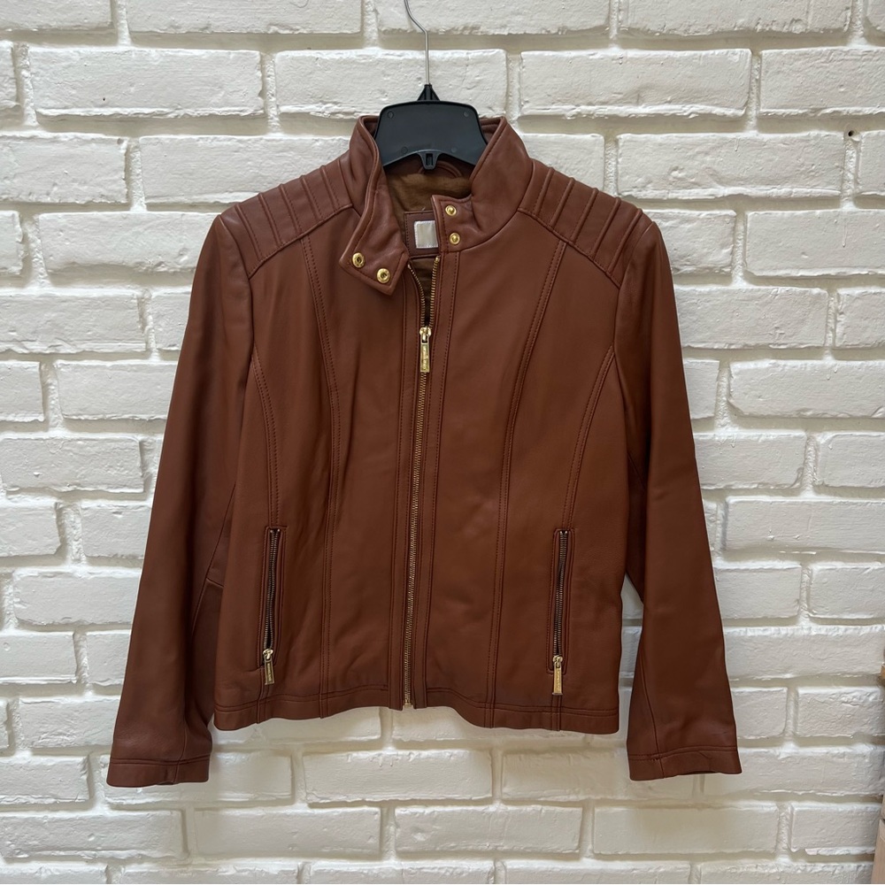 Michael Kors Leather Jacket